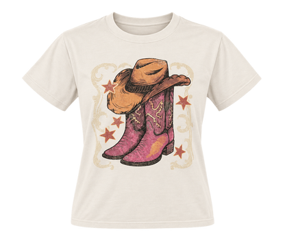 CAMISETA BOTA VAQUERA
